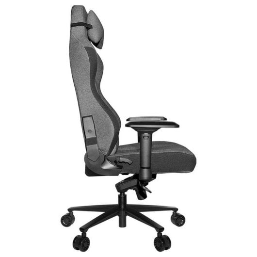 Chaise gaming REKT ULTIM8 Plus DGY tissu premium Elastron accoudoirs 4D