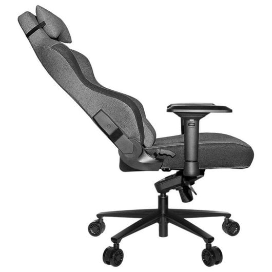 Chaise gaming REKT ULTIM8 Plus DGY tissu premium Elastron accoudoirs 4D