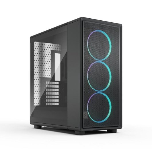 Case Fractal Design Epoch XL Nero ATX EATX Vetri RGB Grand Tour
