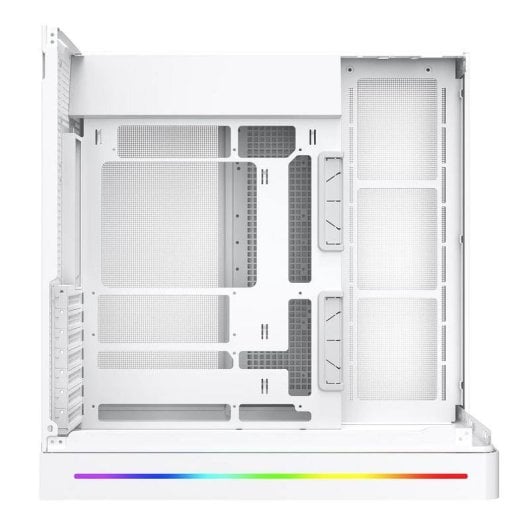PC-Gehäuse Xigmatek Pano II Weiß ARGB Glas Seitenteile Mid Tower