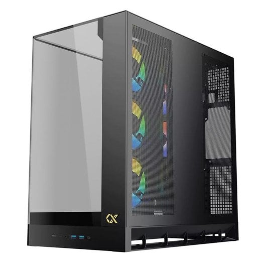 PC-Gehäuse Xigmatek EN48418 Pano II Schwarz ARGB Glas ATX/Micro ATX