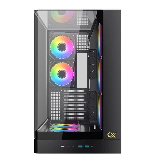 PC-Gehäuse Xigmatek EN48418 Pano II Schwarz ARGB Glas ATX/Micro ATX