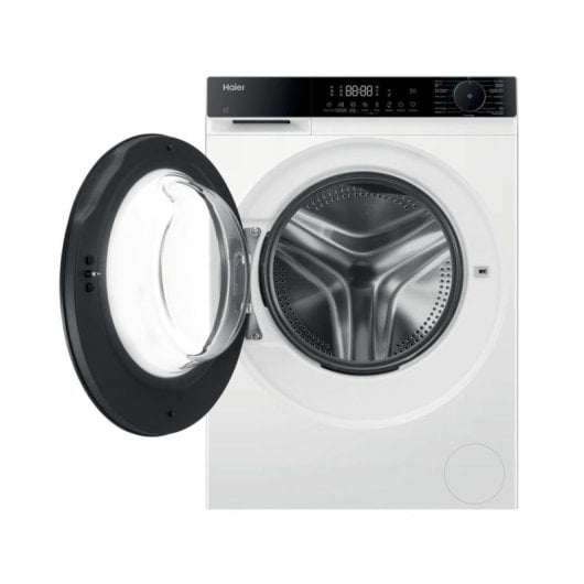 Lavadora Haier HW80-BP14357TU1 Carga Frontal 8 kg 1400 rpm Clase A Blanca WiFi IA Vapor