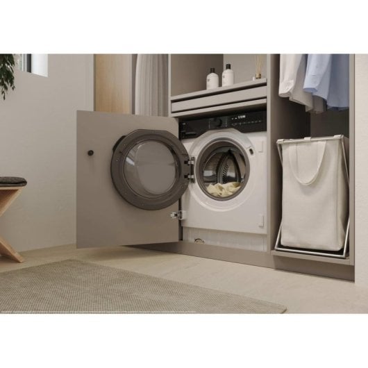 Lavadora Haier BHA6S69M6DB9J-S Carga Frontal 9 kg 1600 rpm Clase A Blanca WiFi Display LED