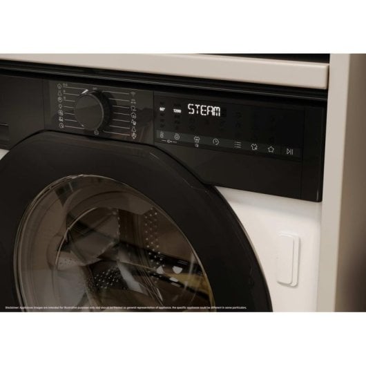 Lavadora Haier BHA6S69M6DB9J-S Carga Frontal 9 kg 1600 rpm Clase A Blanca WiFi Display LED