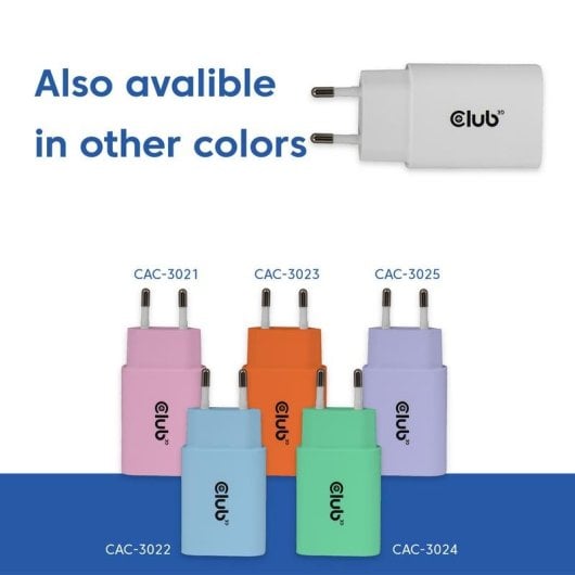 Fuente de Alimentación Club 3D CAC-3020 30W Blanco ultraleicht