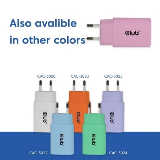 Netzteil Club 3D CAC-3021 30W Pink Leichtgewicht Kompakt