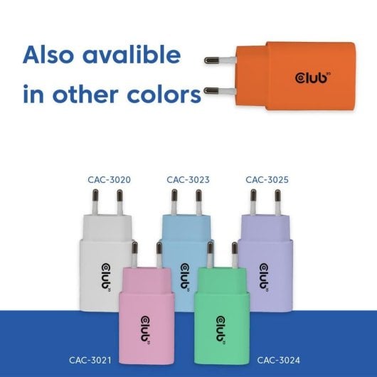 Netzteil Club 3D CAC-3023 30 W kompakt orange