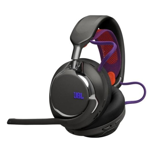 Auriculaires JBL Quantum 950 sans fil Bluetooth pour gaming avec réduction de bruit adaptative, microphone amovible, noir