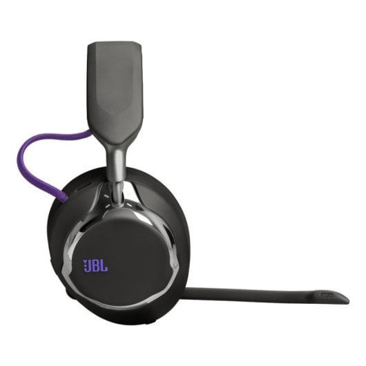 Auriculaires JBL Quantum 950 sans fil Bluetooth pour gaming avec réduction de bruit adaptative, microphone amovible, noir