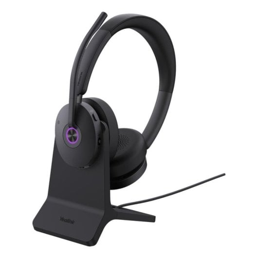 Auriculaires Yealink BH74 sans fil Bluetooth ANC pour bureau Teams USB-C/A Noir