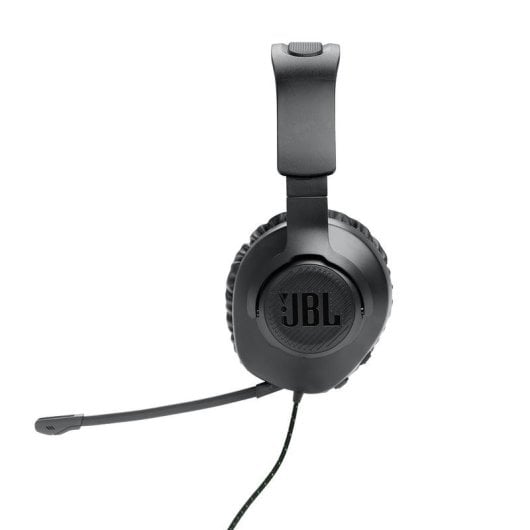 Auriculares JBL JBLQ100XBLKGRN com fio Jack 3,5 mm Gaming com microfone removível Pretos