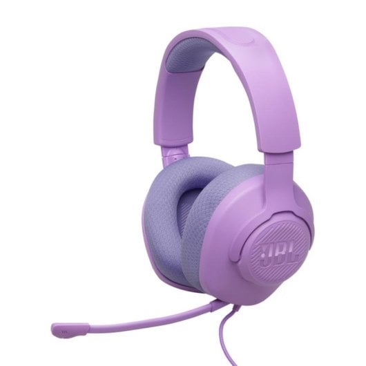 Auriculaires JBL Quantum 100M2 filaires Jack 3,5 mm Gaming micro amovible violet