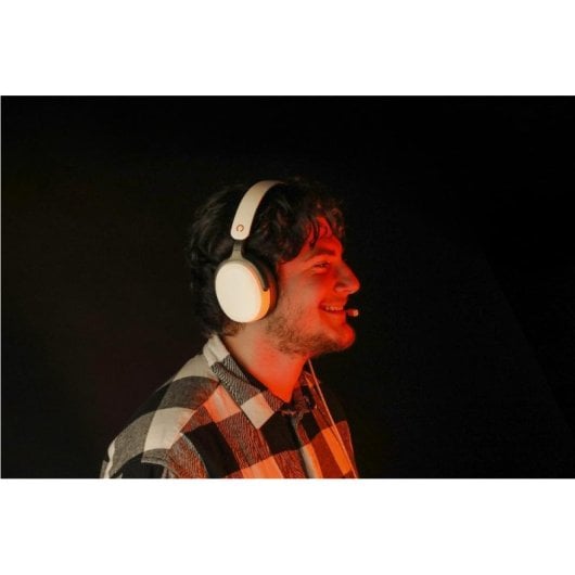 Casque Konix Nexus Switch filaire Jack 3,5 mm Gaming Microphone Noir et Blanc