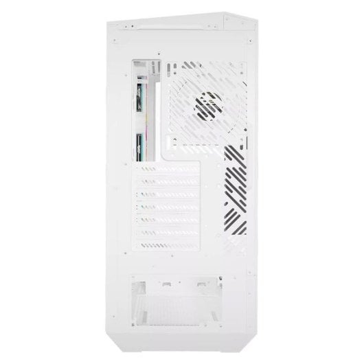 Boîtier PC Darkflash DY460 Blanc ARGB Moyen Tour Verre trempé 4 Ventilateurs
