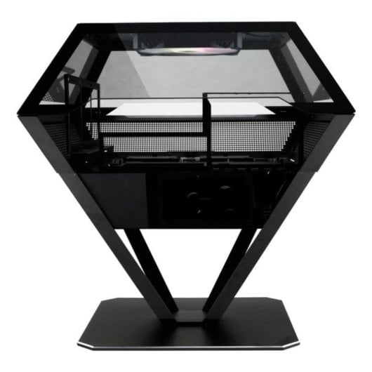 Boîtier Azza Diamond CSAZ-812 Pyramid RGB ATX/ITX/micro ATX Verre trempé