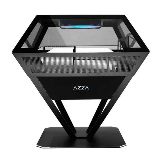 Boîtier Azza Diamond CSAZ-812 Pyramid RGB ATX/ITX/micro ATX Verre trempé