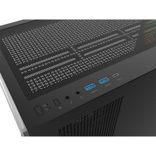 PC-Gehäuse Thermaltake View 270 Plus WS ARGB Midi Tower Schwarz Glas ARGB-Lüfter