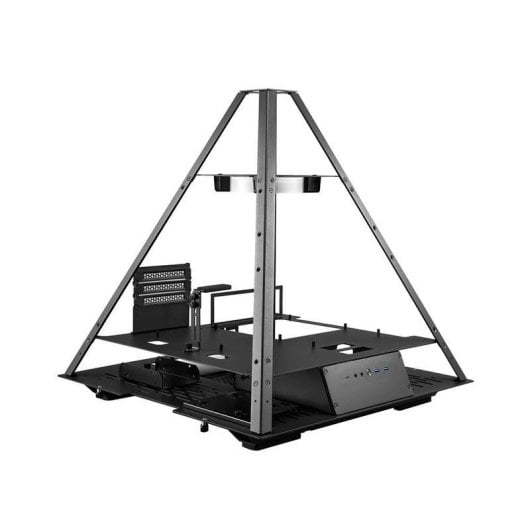 Boîtier PC Azza Pyramid Mesh 804M ATX/EATX RGB Aluminium Mesh