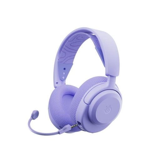 Auricolari SteelSeries Arctis Nova 3X wireless Bluetooth con Cancellazione del Rumore, microfono removibile e audio spaziale, lavanda