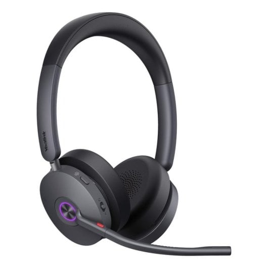 Auriculaire Yealink WH68 Hybrid Teams sans fil et filaire Bluetooth avec Réduction de Bruit Noir