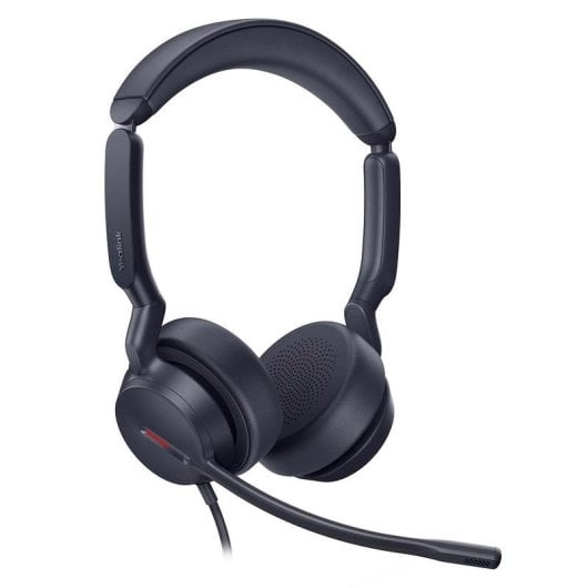 Casque Yealink UH44 Dual Teams filaire USB-C/A bureautique avec réduction de bruit noir