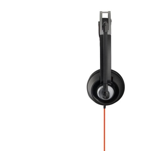 Auriculaires Bluestork MC401 filaires USB et Jack pour bureau avec microphone pivotant et annulation de bruit, noir