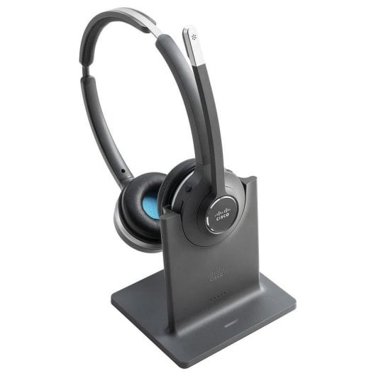 Auriculares Cisco 562 Inalâmbricos Wireless para Escritório/Call Center com Microfone Boom Preto e Cinzento