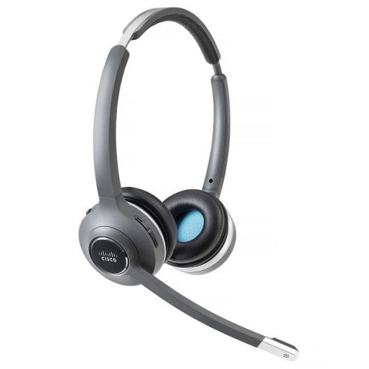 Auriculares Cisco 562 Inalâmbricos Wireless para Escritório/Call Center com Microfone Boom Preto e Cinzento