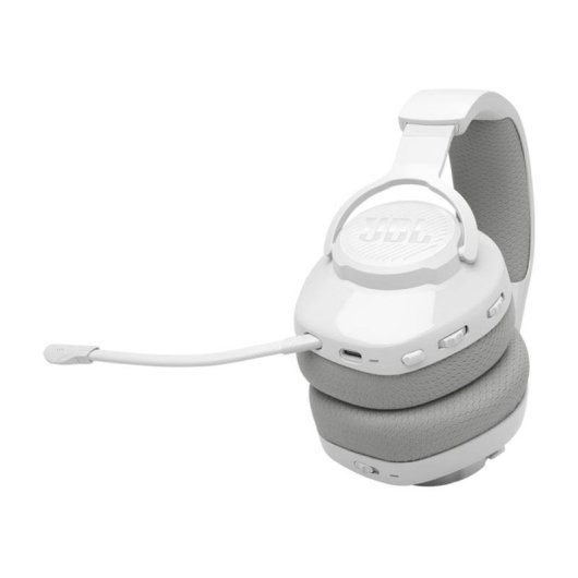 Auriculaires JBL Quantum 360 sans fil Bluetooth double connectivité microphone gaming blanc