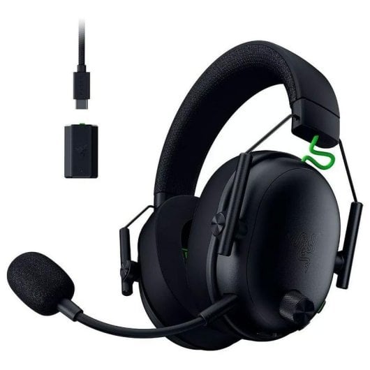 Auriculaires Razer BlackShark V3 sans fil et filaire Bluetooth Gaming Son Surround THX noirs