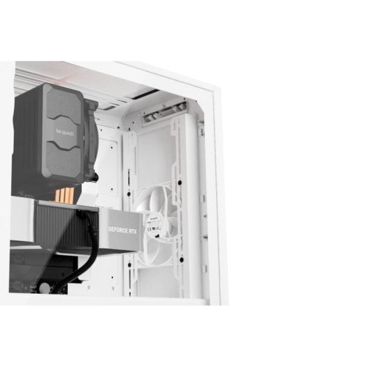 PC-Gehäuse Be quiet Pure Base 501 Airflow Window White, Midi Tower, Glasfenster