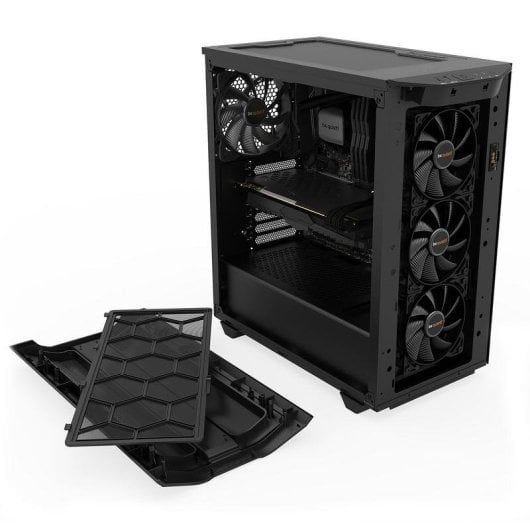 Boîtier PC Be quiet Pure Base 500DX Noir ARGB Verre trempé ATX