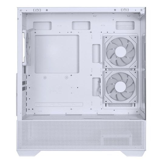 PC Gehäuse BitFenix Ceto Basic BFC-CET-200-WWGSW-3A Weiß ARGB Glas Sichtfenster
