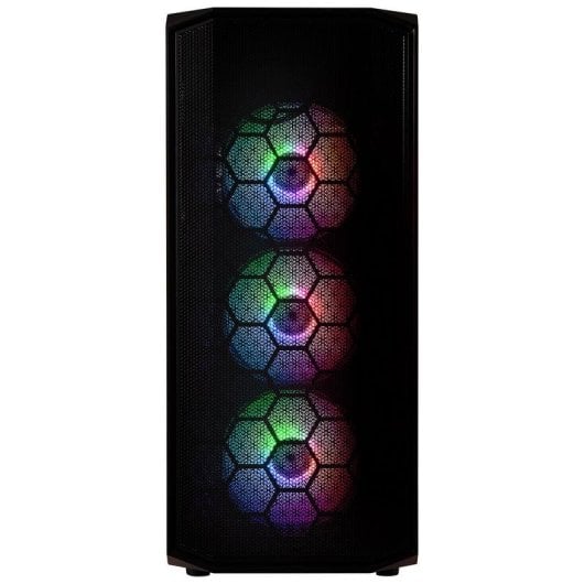 Boîtier BitFenix Garen BFC-GAN-300-KKGXK-4A ARGB Noir verre trempé Mesh