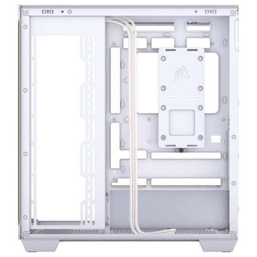 Boîtier Corsair 3500X Blanc Micro ATX double verre trempé panoramique
