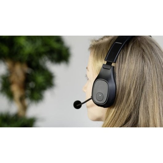 Auriculares Speed Link Sona inalámbricos y con cable Bluetooth para gaming con micrófono y diadema ajustable negros
