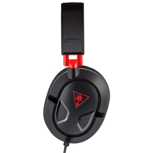 Casque Turtle Beach Recon 50 filaire jack 3,5 mm Gaming Microphone amovible Noir Rouge