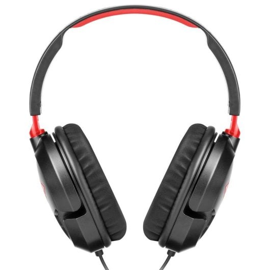 Casque Turtle Beach Recon 50 filaire jack 3,5 mm Gaming Microphone amovible Noir Rouge
