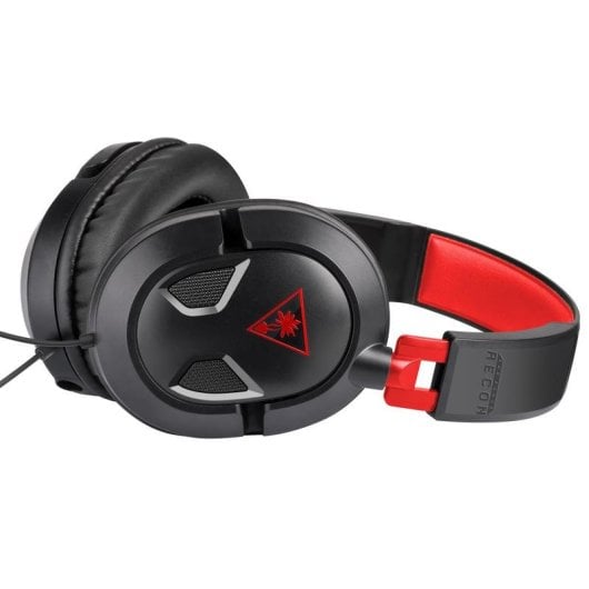 Casque Turtle Beach Recon 50 filaire jack 3,5 mm Gaming Microphone amovible Noir Rouge