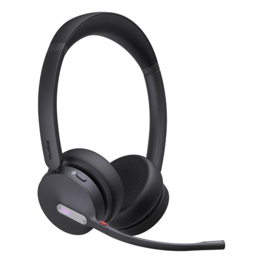 Auriculaires Yealink WH64 Dual Teams sans fil Bluetooth avec Réduction de Bruit pour bureau et call center noirs