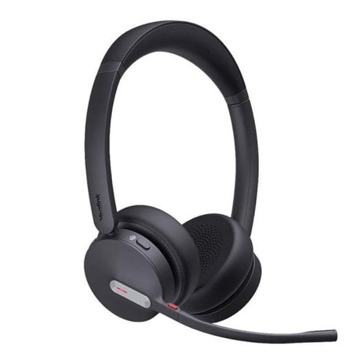 Auriculaires Yealink WH64 Dual Teams sans fil Bluetooth avec Réduction de Bruit pour bureau et call center noirs