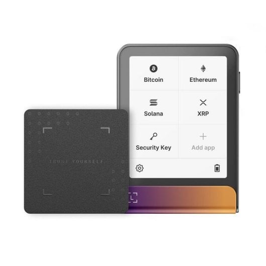 Portafoglio Ledger Flex FLEX-FERRO-FUSH-RKEY-ENFRES Touchscreen 2,84" Bluetooth NFC USB-C Fucsia