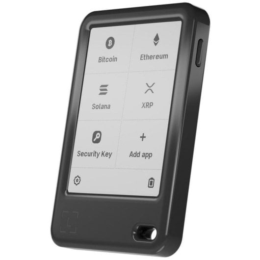 Portafoglio hardware Ledger Nano Gen 5 Nero Bluetooth 5.2 Schermo 2.76" USB-C