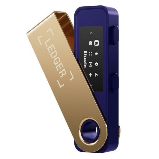 Portefeuille Ledger Nano S Plus LNSP-FERRO-FUSH-ENFRES USB Type C Fuchsia cendré Écran OLED Bluetooth