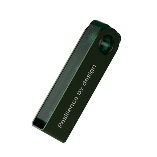 Portafoglio hardware LEDGER Nano S Plus USB Type-C Verde EAL5+ Display