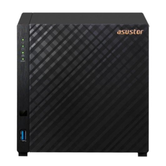 Servidor NAS torre ASUSTOR AS1204T 4 baías Realtek RTD1619B 1GB DDR4 USB 3.2