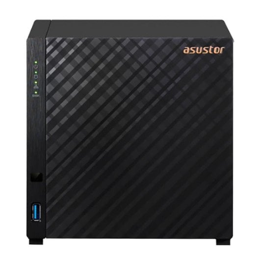 Servidor NAS torre ASUSTOR AS1204T 4 baías Realtek RTD1619B 1GB DDR4 USB 3.2