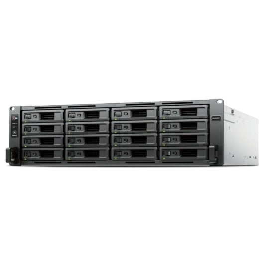 NAS Rack Synology RS2825RP+ 16 Bay AMD Ryzen V1780B 8GB DDR4 ECC 3U com Alimentação Redundante