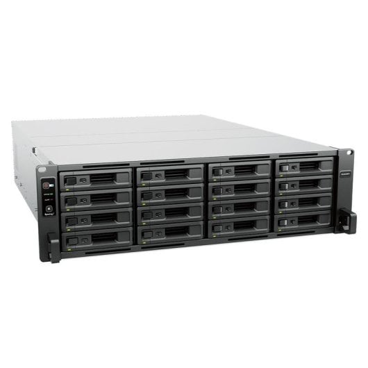 NAS Rack Synology RS2825RP+ 16 Bay AMD Ryzen V1780B 8GB DDR4 ECC 3U com Alimentação Redundante